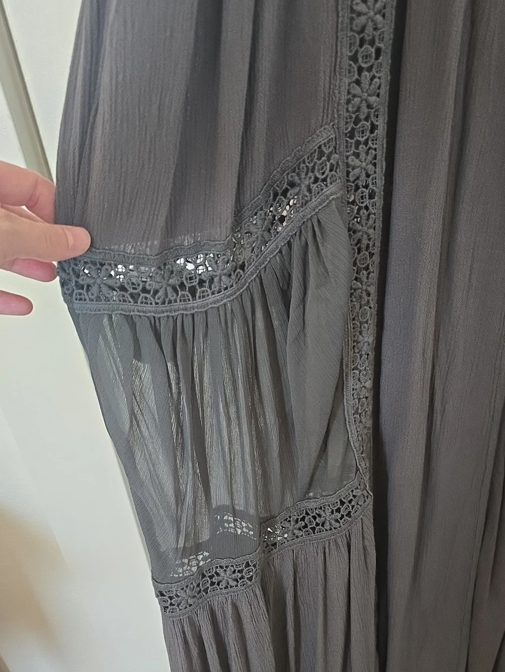 Free People Gray Dress